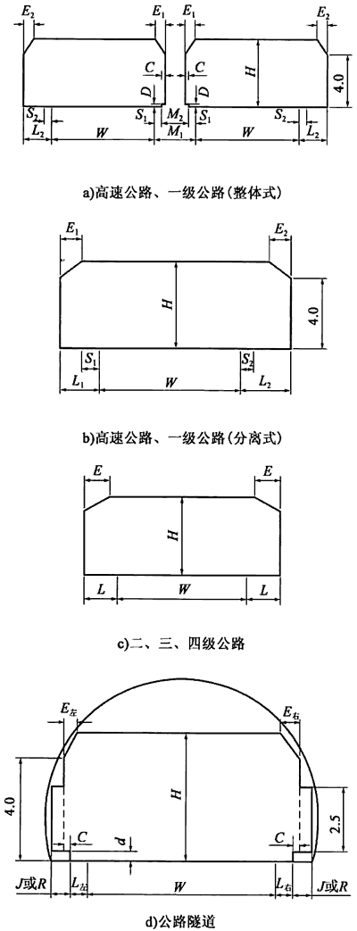 ͼ361 ·Ľ޽(ߴ絥λm)